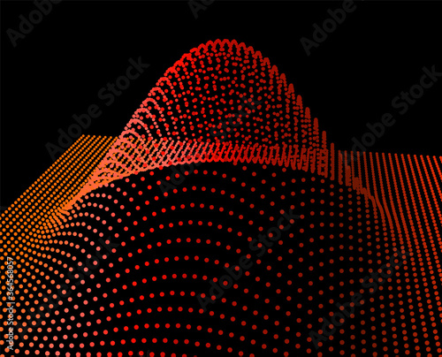 Black hole anomaly distorting space. Particle flux denoting smoothness of function. The synthesis of new energy.