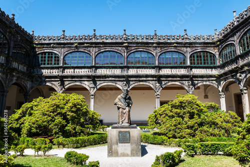 Gardens of the Pazo de Fonseca in Santiago