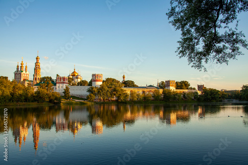 Founded in 1524, the beautiful Novodevichy Convent near the Kremlin in Moscow, has housed many women of the Russian Royal Family, including Princess Sofia whom Peter the Great forced to take her vows.