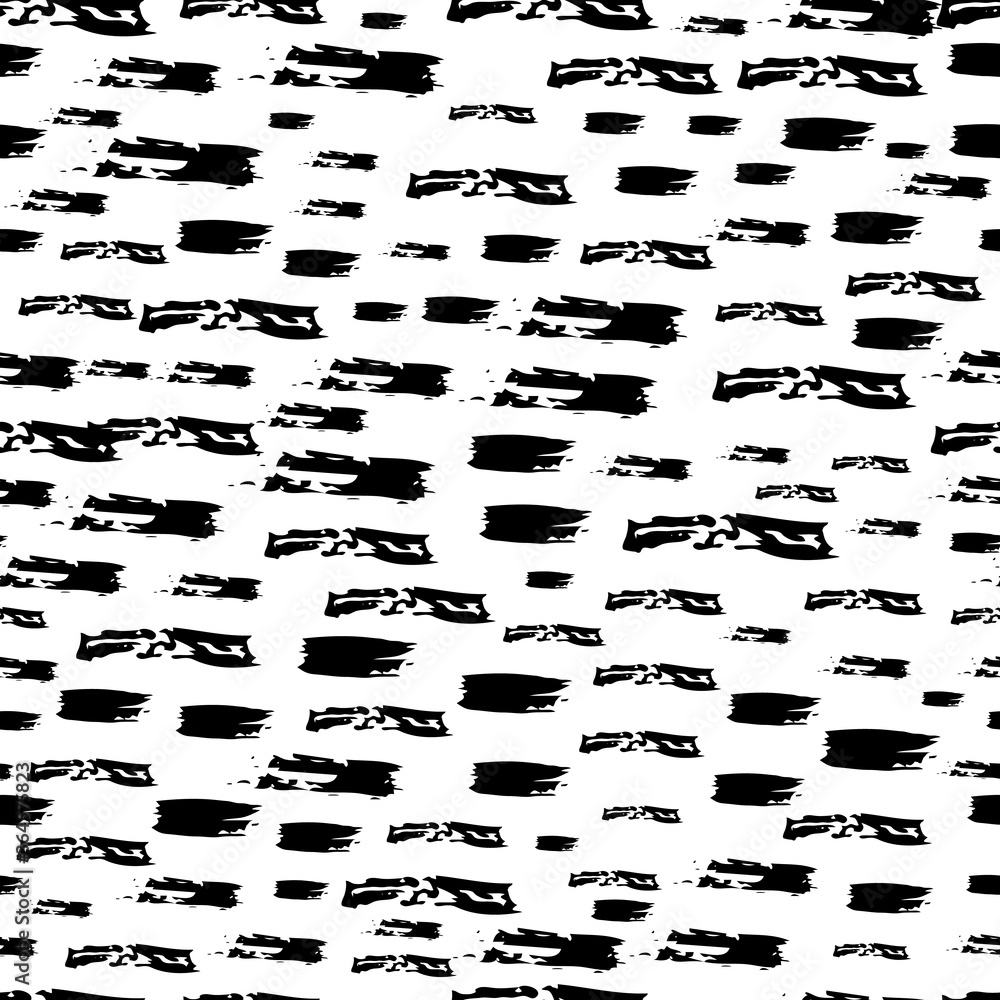 Seamless Pattern with hand drawn scribble smears Seamless Pattern with hand drawn scribble smears