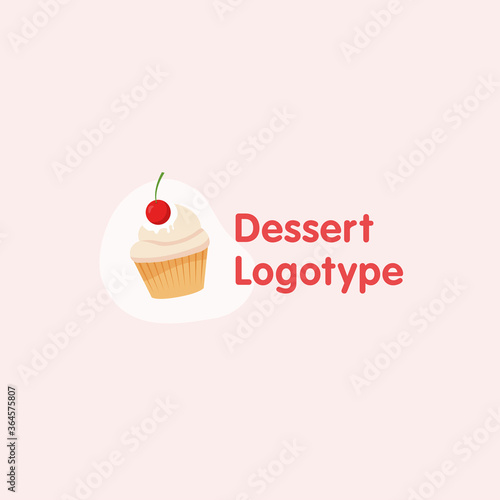 Dessert logo templater.   ake icon