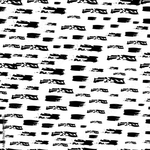 Wallpaper Mural Seamless Pattern with hand drawn scribble smears Torontodigital.ca