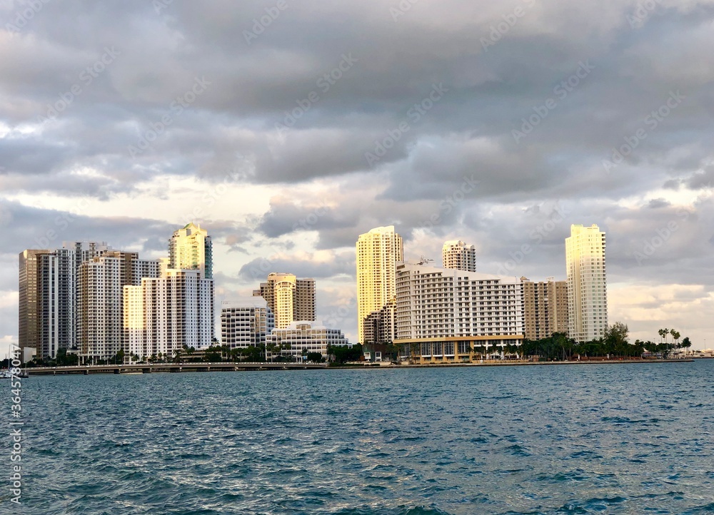 Fototapeta premium skyline of miami