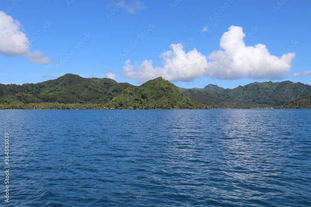 Littoral de Taha'a, Polynésie française	