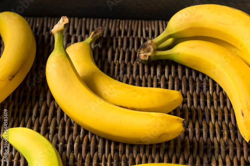 Raw Yellow Organic Bananas