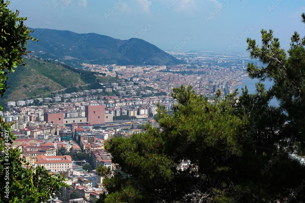 View of Salerno from Castello di Arechi
