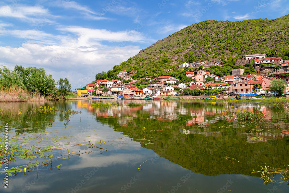 Vranjina fishing village in Montenegro