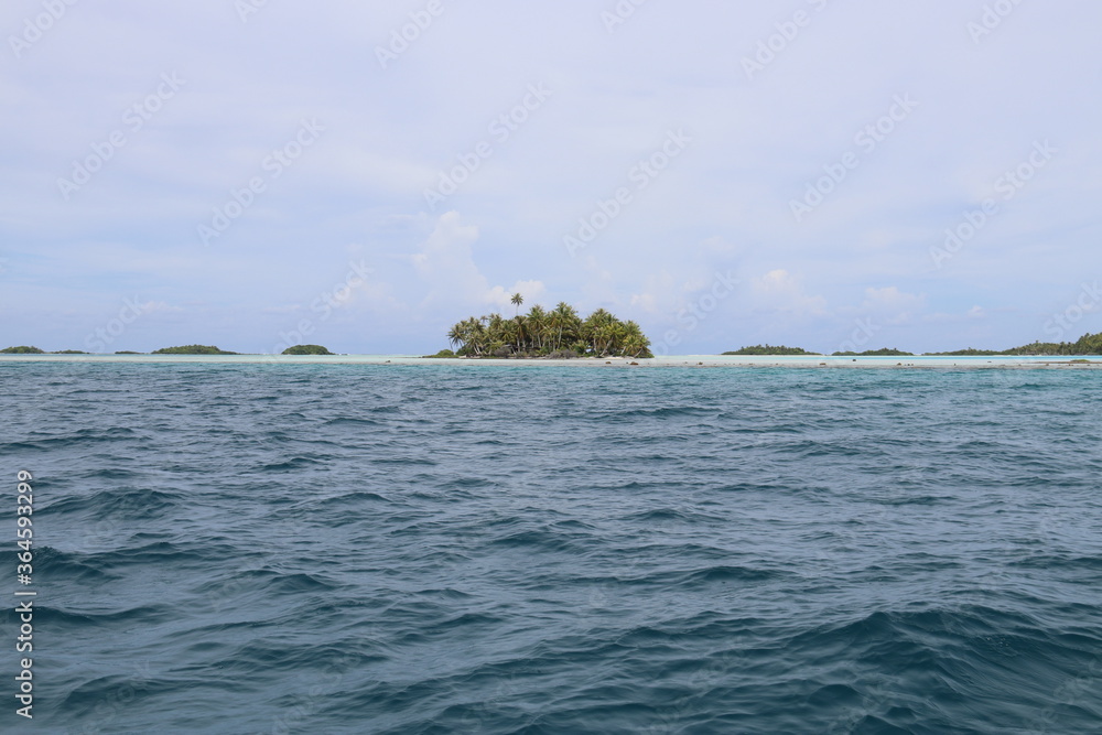 Lagon de Rangiroa, Polynésie française Lagon de Rangiroa, Polynésie française