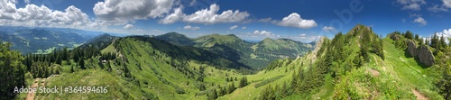 Fototapeta Naklejka Na Ścianę i Meble -  Allgäuer Alpen - Nagelfluh