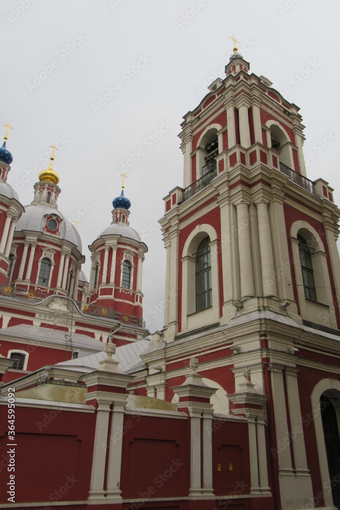 Fototapeta premium Russia, Moscow, Zamoskvorechye, Klement Church, July 2020 (7)
