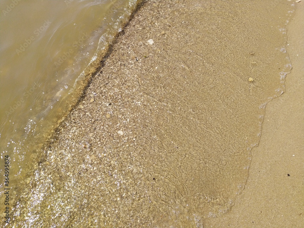 Water on the sand