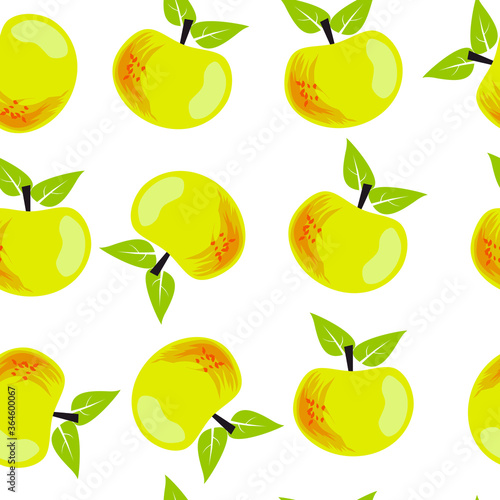 

yellow and golden apple pattern