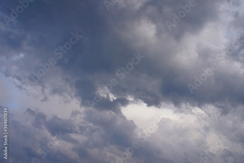 dramatic clouds in the sky © Yana