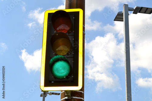 A Traffic Green Light Go
