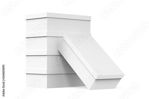 Product Package Mockup Box Storage Pack 3d Render