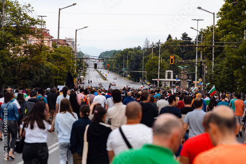 July Protests in Sofia, Bulgaria 2020