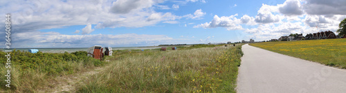 Ostseedeich bei Stein Kieler Förde photo