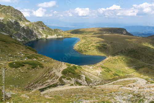 Fototapeta Naklejka Na Ścianę i Meble -  The Kidney Lake, Rila Mountain, The Seven Rila Lakes, Bulgaria