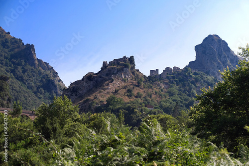 Hill Castle Approaching Palinuro