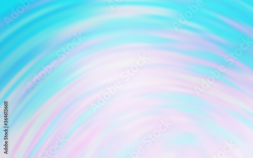 Light BLUE vector background with wry lines. A shining illustration, which consists of curved lines. The best colorful design for your business.
