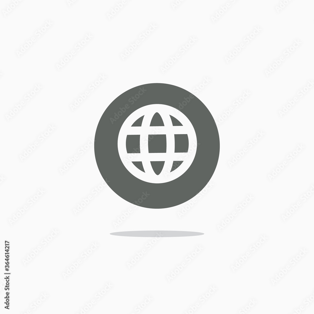 Website vector icon for web site or mobile app Website vector icon for web site or mobile app