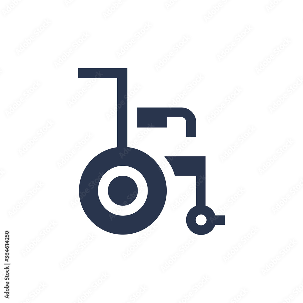 Wheelchair Icon for your web site and mobile app Wheelchair Icon for your web site and mobile app