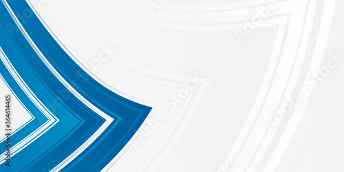 Blue white polygonal abstract background. geometric illustration with gradient. background texture design for poster, banner, card and template. Vector illustration