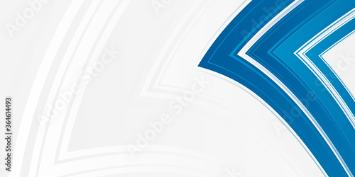 Blue white polygonal abstract background. geometric illustration with gradient. background texture design for poster, banner, card and template. Vector illustration