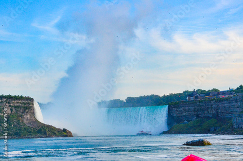 Photography A beautiful view of Niagara Falls in Canada.