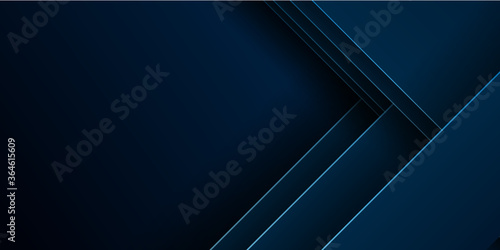 Blue abstract presentation background with dark blue dynamic abstract background. Modern business banner for sales, event, holiday, party, halloween, birthday, fall