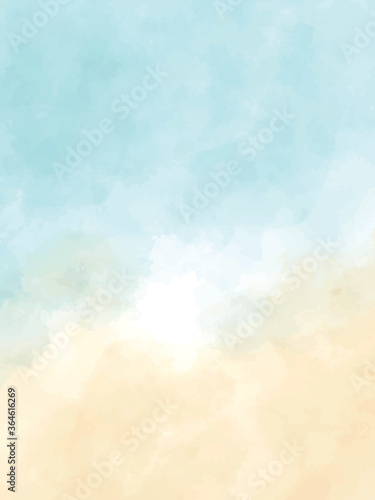 Abstract watercolor background for poster, banner, wallpaper, business card, flyer, backdrop and template 