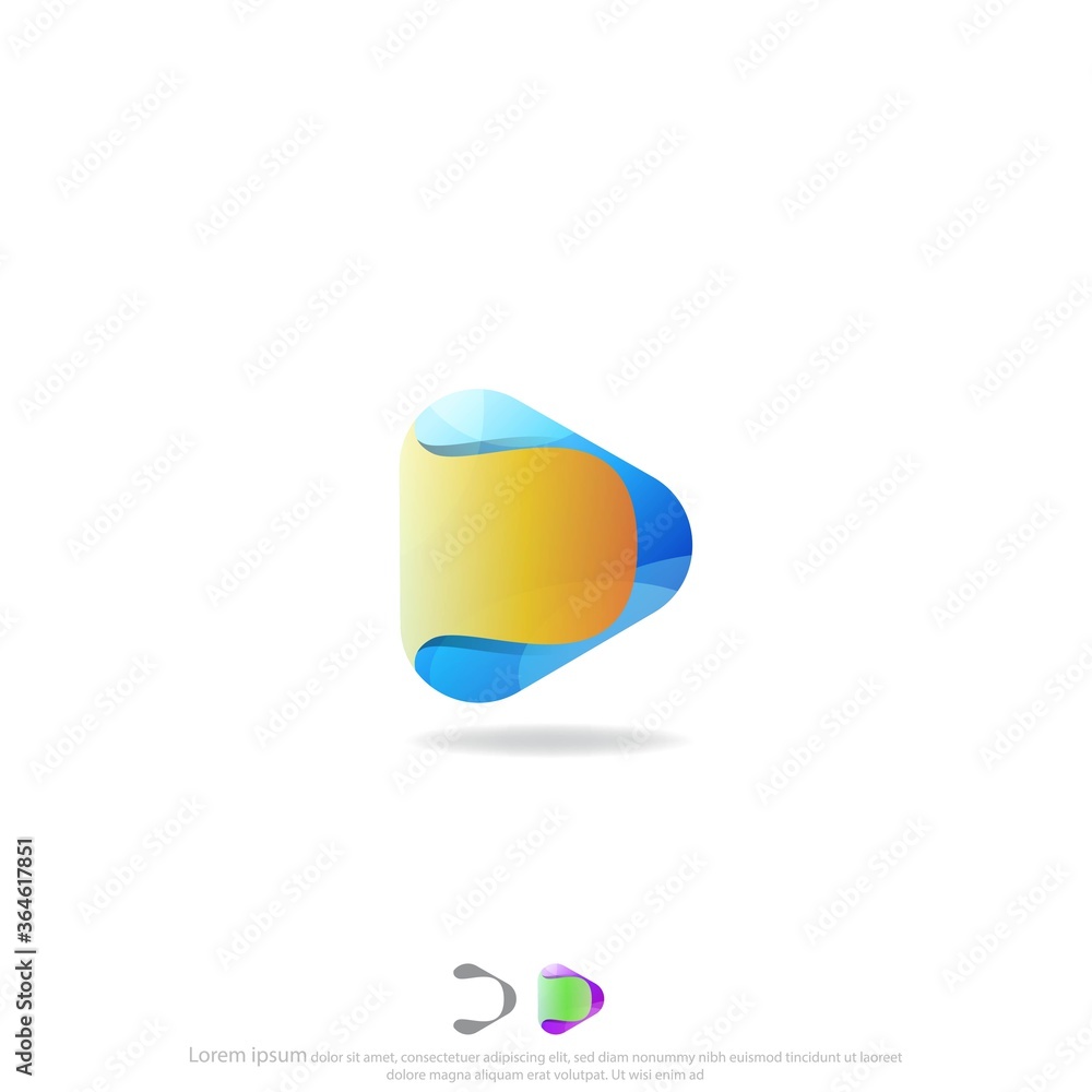 Play Button Logo Vector Play Button Logo Vector