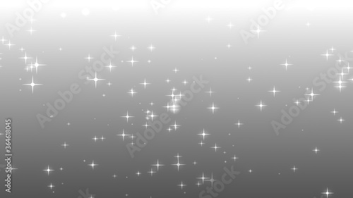 Christmas silver gray starry background.