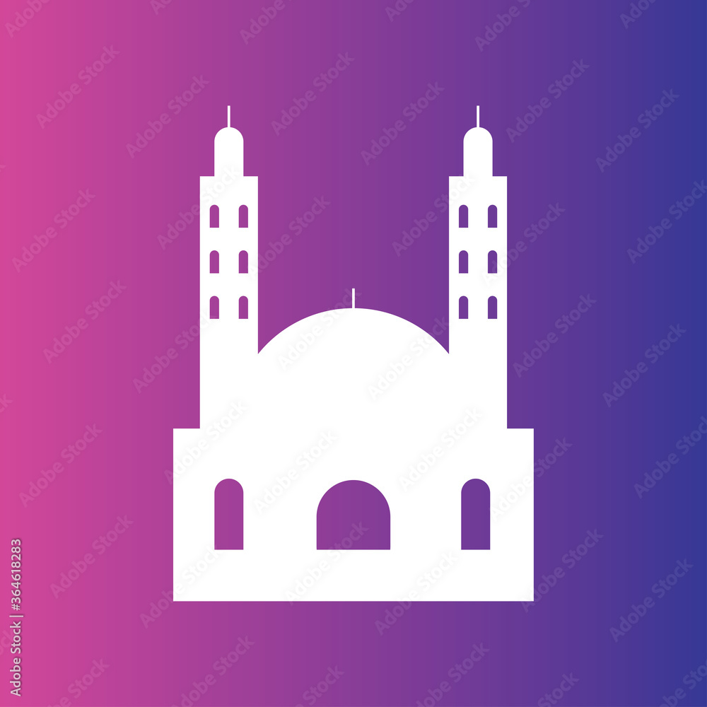 Mosque icon for web and mobile Mosque icon for web and mobile