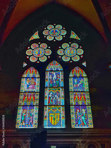 Old Church Of Colmar in Alsace. France, Europe photo