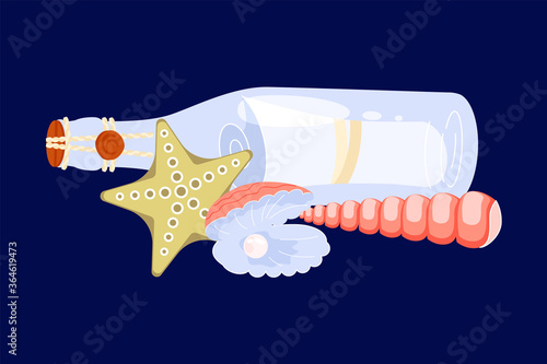Set of nautical elements