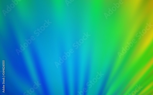 Light Blue, Green vector background with stright stripes. Colorful shining illustration with lines on abstract template. Template for your beautiful backgrounds.