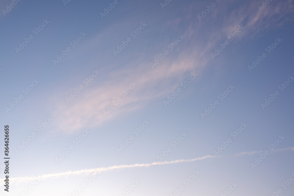 Blue sky with white clouds Blue sky with white clouds