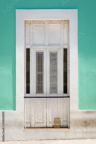 Detail of old door in Cienfuegos, Cuba