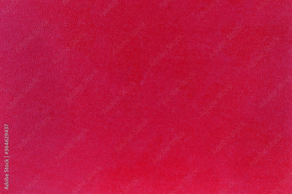 Fototapeta premium Red leather abstract background. Close up red leather texture. Red background