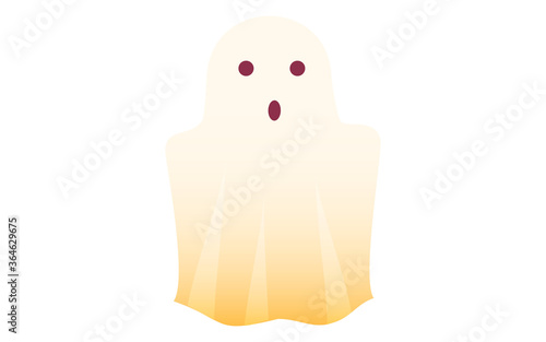 ハロウィンのかわいい幽霊