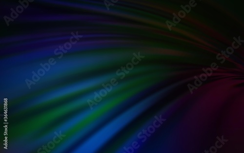Dark BLUE vector blurred shine abstract background. Shining colored illustration in smart style. Smart design for your work.