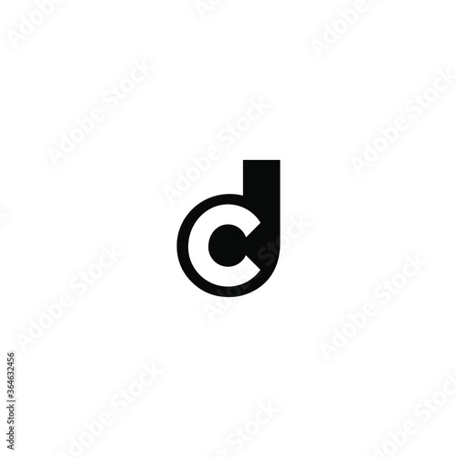 Initial Letter dc Monogram Logo