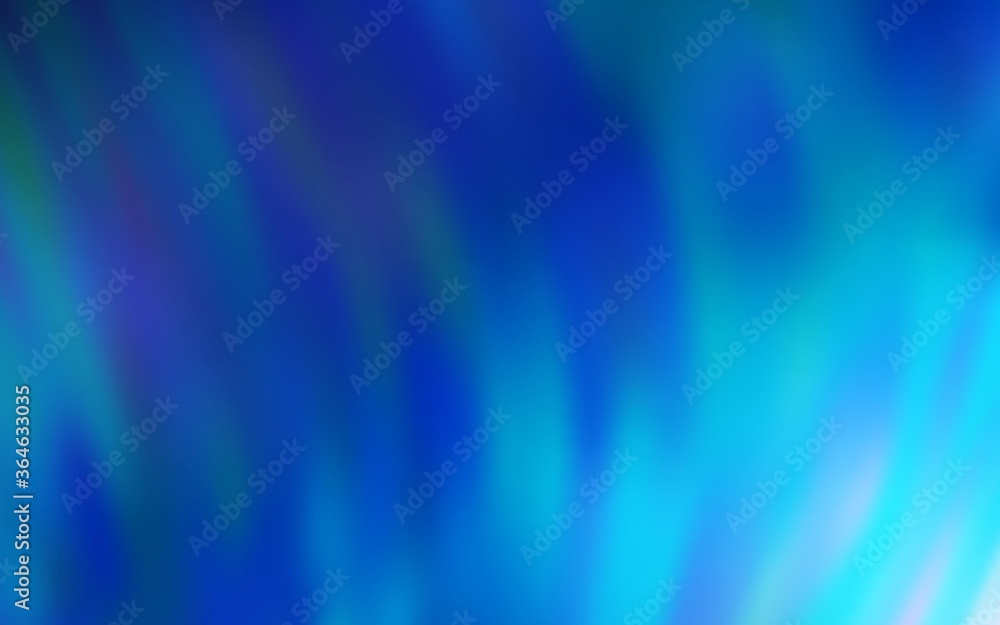 Light BLUE vector colorful blur background. A completely new colored illustration in blur style. New design for your business.