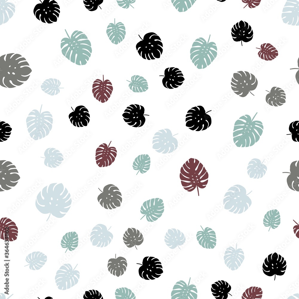 Light Green, Red vector seamless elegant pattern with leaves. leaves on blurred abstract background with gradient. Texture for window blinds, curtains. Light Green, Red vector seamless elegant pattern with leaves. leaves on blurred abstract background with gradient. Texture for window blinds, curtains.