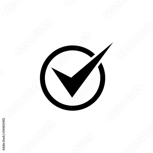 check mark icon sets vector symbol isolated illustration white background