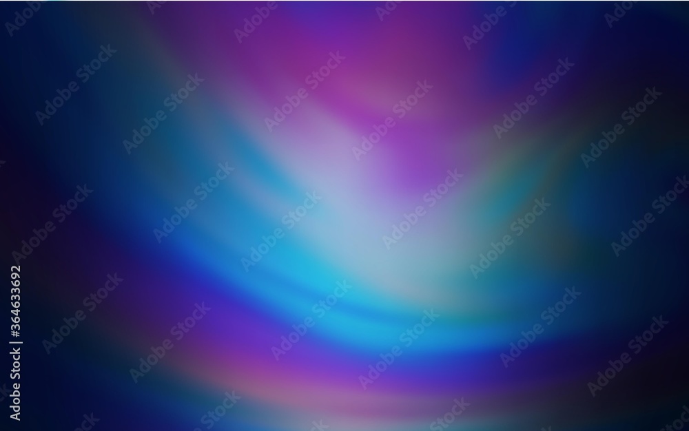 Dark Pink, Blue vector blurred and colored pattern. Abstract colorful illustration with gradient. Background for designs.