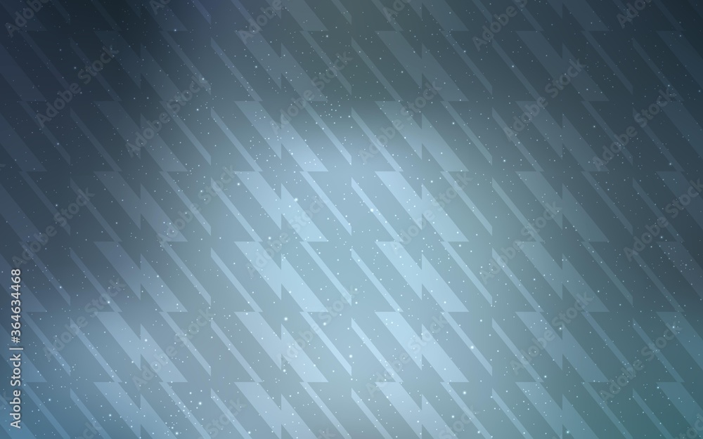 Dark BLUE vector template with repeated sticks. Modern geometrical abstract illustration with Lines. Pattern for ad, booklets, leaflets.