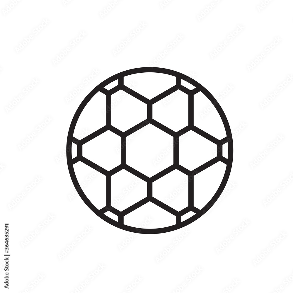 Soccer icon vector logo design template Soccer icon vector logo design template