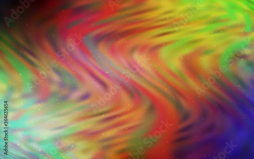 Light Multicolor vector background with astronomical stars. Modern abstract illustration with Big Dipper stars. Smart design for your business advert.